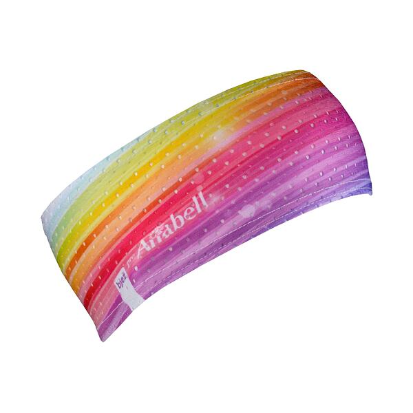 Sport Stirnband bjež anabell Regenbogen