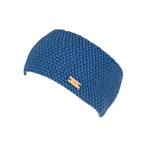 Stirnband bjež MERINO jeans blue