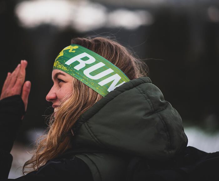 Stirnband bjež ACTIVE RUN fast