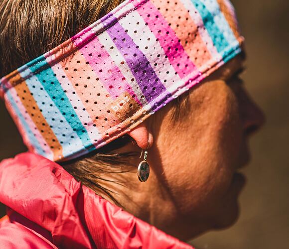 Stirnband bjež DROP JILLIAN stripes