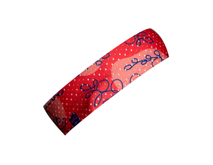 Stirnband bjež DROP5 BERRY red