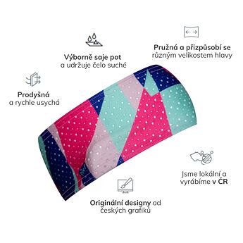 Stirnband  bjež DROP FORM bright