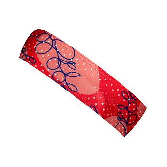 Stirnband bjež DROP5 BERRY red